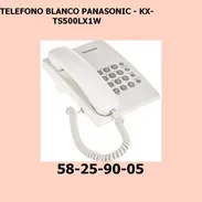 TELEFONO BLANCO PANASONIC - KX-TS500LX1W - Img 55729456