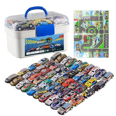 Set de 50 Carritos Metálicos con Caja – Ideal para Regalos y Piñatas - 5/5