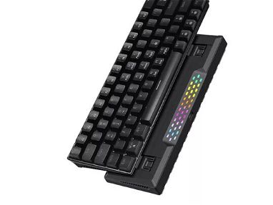 teclado mecanico modelo KA6406 switches blue formato 60% nuevo en su caja RGB 7 dias de garantia - Img 70950740