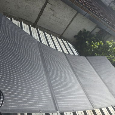 Panel solar EcoFlow portátil 400 W completo + cable original 2,5 m - 6/6