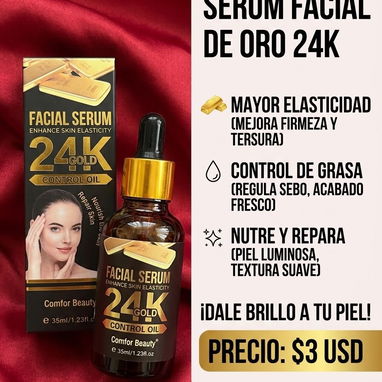 Serum facial de 35ml ideales para el cuidado de tu piel - 4/5