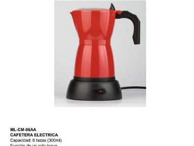 Cafetera electrica de 6 tazas en 60 usd Milexus - Img main-image