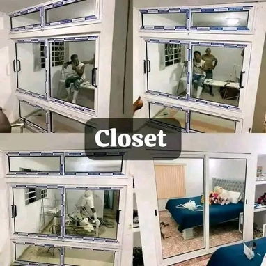 ☎️ 58437342. Realizamos todo tipos de trabajo de marqueteria de aluminio  🛡Puertas de aluminio con cristal y melamina - Img 115017624