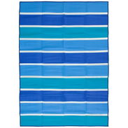 Manta de picnic impermeable azul, plegable (5 x 7 pies) | Alfombra portátil para exteriores: playa, camping, 53274327 - Img 57096005