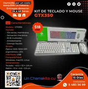 🚨 18 USD 🚨 ECONÓMICO KIT DE TECLADO Y MOUSE TIPO GAMING. FACTURA Y GARANTÍA 15 DÍAS. TLF 5483699 - Img 50874402