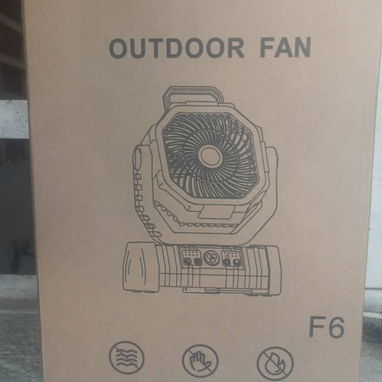 Ventilador recargable F6 - Img 125699620