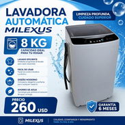 Lavadora automática milexus 8kg - Img 57381636