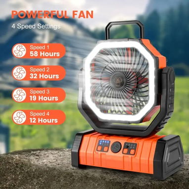 Ventiladores recargables de 20000mah - 2/3