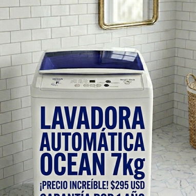 Lavadora automática OCEAN 7kg - Img 115585364