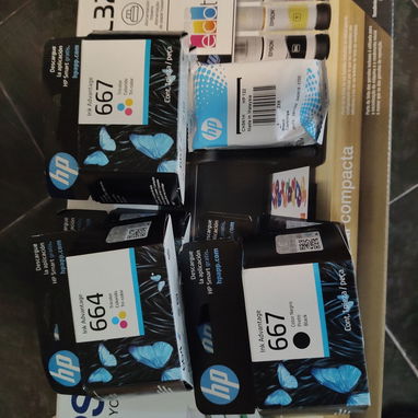 Cartuchos 662,664,667,122/ tinta Inktec,yoyo,moorim/ impresoras Epson,hp (56798277) - Img 103791487