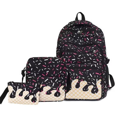 Mochilas escolares con merendero no es térmico y bolsito-cartuchera 35USD - 2/7