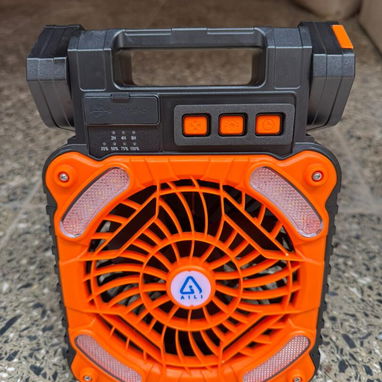 VENTILADOR RECAGABLE CON PANEL SOLAR - Img 123134206