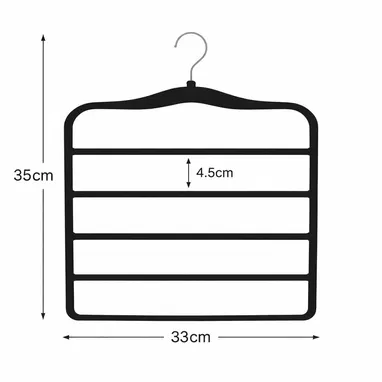 Wa.me/*5358296067 🧥 *Percha organizadora de 5 niveles* 💰 *Precio: $3 USD* - 2/5