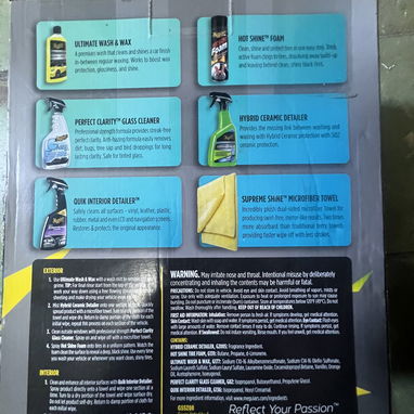 Kit de limpieza de carro - 3/4