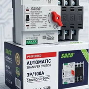 En venta transfer de 3 polos, 100A y 120v. Todo nuevo en su caja. - Img 58077949