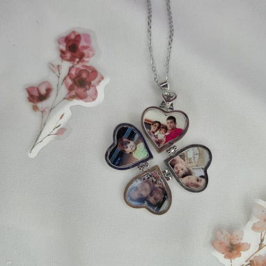 💟 Relicarios personalizados de acero inoxidable✨️✨️✨️ - 7/8