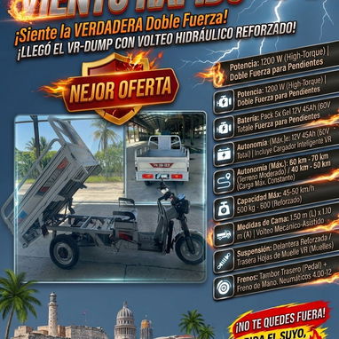 CONTAMOS CON VARIOS MODELOS DE TRICICLOS DESDE LOS 2800USD - 4/5