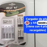 Cargador de pilas AAA y AA en venta - Img 55351592