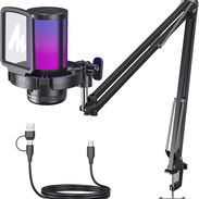 🎙️MAONO DGM20S Micrófono USB con condensador y cancelación de ruido 🌐 - Img 56460106