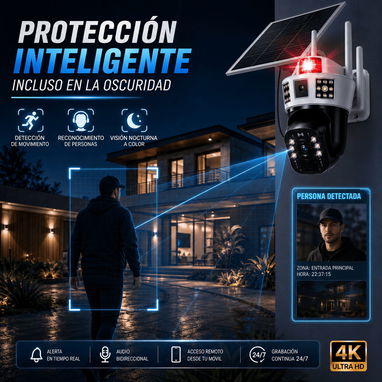 Cobertura de vigilancia total/ cámara de rastreo inteligente - Img 124615317
