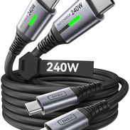 🔌 CABLE USB-C INIU 240W CARGA RÁPIDA TRENZADO PARA IPHONE, SAMSUNG, MACBOOK Y MÁS ENVÍO + GARANTÍA - Img 55574033
