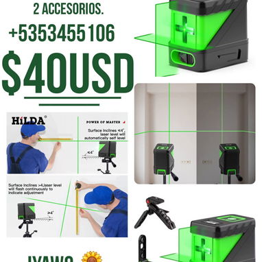 Nivel LΓ‘ser 4 tipos y precios ππ - Img 117961772