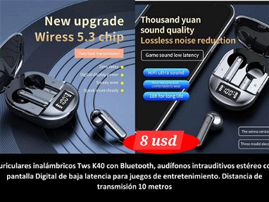 Auriculares Bluetooth inalámbricos - Img 66296477