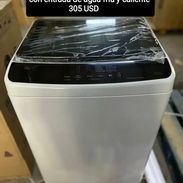 Lavadora automática LG 9 Kg, con entrada de agua fría y caliente. Factura, garantía y transporte incluido - Img 50982715