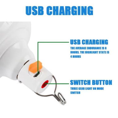 Lámpara LED Recargable por USB | videojuegoshabana.com - Img 122674154