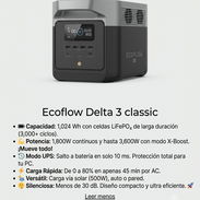EcoFlow Delta 3 Classic, Paneles, Inversores, Baterías Litio y Generadores. Garantía, Tienda Física, Zelle/USD/CUP. - Img 57533683