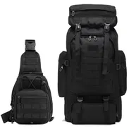 Mochila Multifuncional 80L- Se incluye de regalo una pequeña que hace juego - Img 55944769