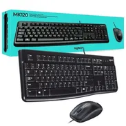 Combo Mouse Teclado  Logitech MK120 destaca por sus teclas de perfil bajo supersilenciosas, un diseño robusto resistente - Img 56418666