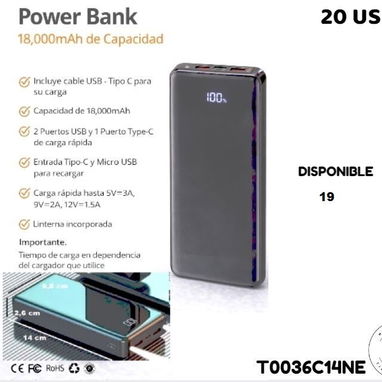 RECARGABLES-LINTERNAS-VENTILADOR-ENCENDEDOR-AUDIFONOS-NEBULIZADOR-PISTOLA DE MASAJE-MASAJEADORA DE CUELLO-POWER BANK - Img 122539836