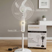 Ventilador recargable batería de litio - Img 55533561