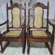 Sillones de madera, buen estado. - Img 55229458