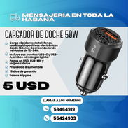🪫 CARGADOR DE COCHE 50 W - Img 53419874
