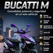 ¡Moto eléctrica Buccatti Modelo M! 🏍️⚡ Estilo, ahorro y movilidad ecológica. Transporte iincluido(según el lugar) - Img 57957877