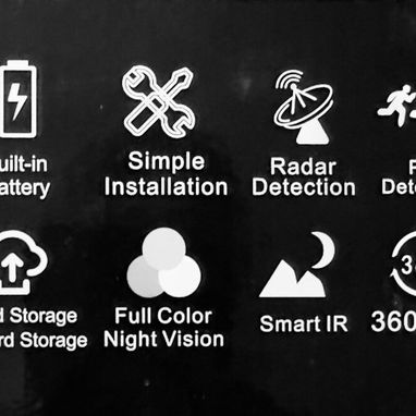 Cámara de seguridad con baterías y panel solar - Img 122714239
