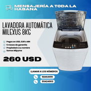 LAVADORA AUTOMÁTICA MILEXUS 8KG - Img 50873837