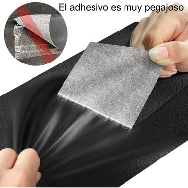 Rollo de autoadhesivo para reparar cuero y vinilo de 50 x 137 cm - Img 113641943