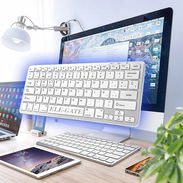 Mini Teclado Inalámbrico Bluetooth 5.0+2.4G Para Mac/Win/Android - Img 57513583