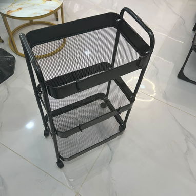 ESTANTE ORGANIZADOR METÁLICO CON RUEDITAS - 2/2