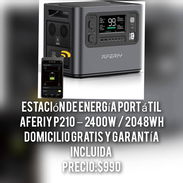 Estación de Energía Portátil AFERIY P210 – 2400W / 2048Wh - Img 57377068