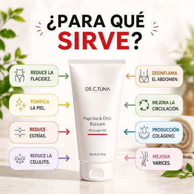 Gel de paprika 🌶️de FARMASI. Reduce tallas, estrías y celulitis... - Img 125234085