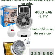 Ventilador recargable de 4000 mAh nuevo - Img 56381186