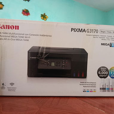 📶🖨️ IMPRESORA CANON PIXMA G3170 | WIFI | IMPRIME, COPIA Y ESCANEA | MEGATANK 🖨️🔥 ¡Solo 200 USD! - 4/8