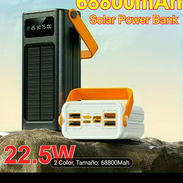 Cargador portátil de 70000mah con panel solar - Img 54589170