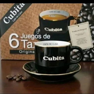 Set de tazas Cubitas para café expresos y capuchinos. Contamos con mensajería - Img 121575875