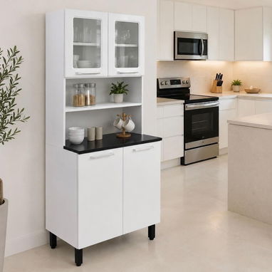 📢 Muebles modernos para decorar cocina (metálico) 🖤🤍 Importados. - 2/2
