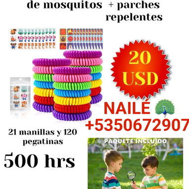Manillas Repelente de Mosquitos - Img 108441331